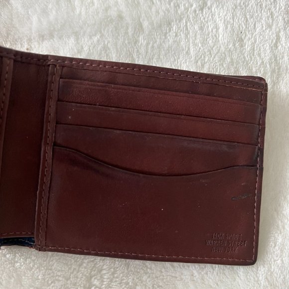 jack spade warren street tan brown wallet *PLEASE READ* - Picture 5 of 13